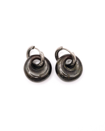 Perla Hoops - Chocolate