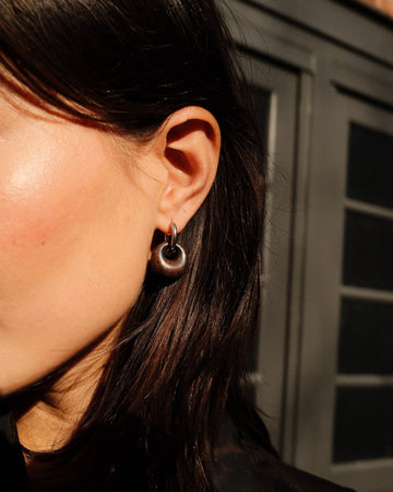 Perla Hoops - Burnt Copper