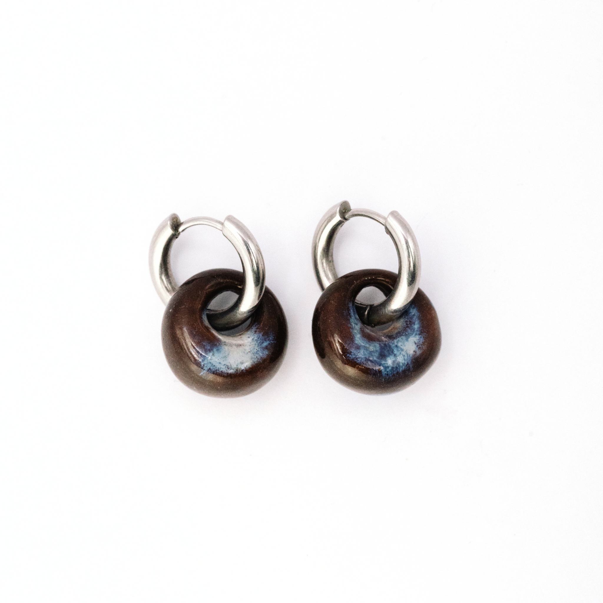 Mini Perla Hoops - Galaxy