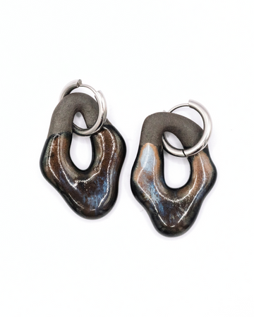 Coral Hoops - Tundra