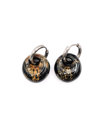 Perla Hoops - Tigers Eye