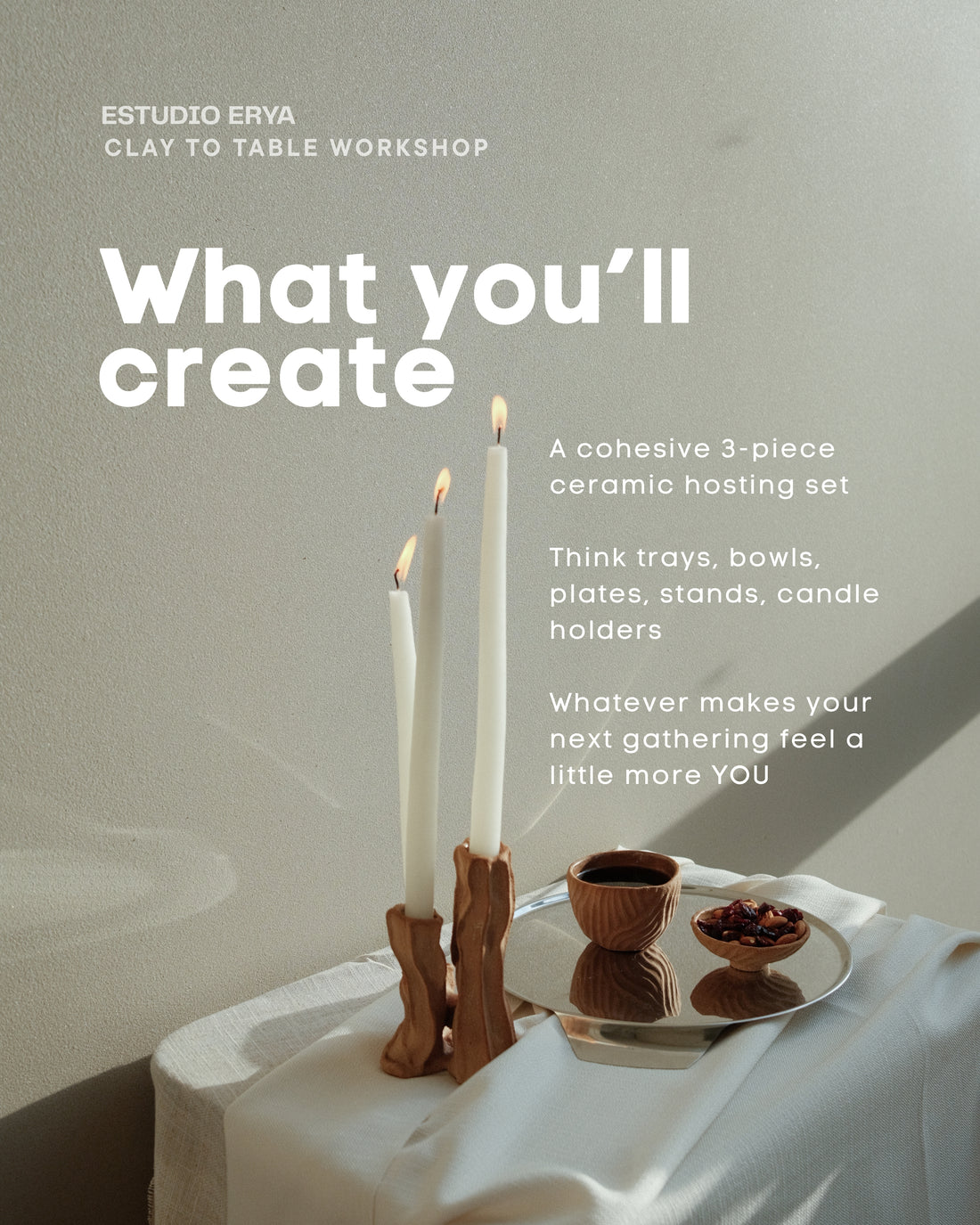 Clay to Table Workshop